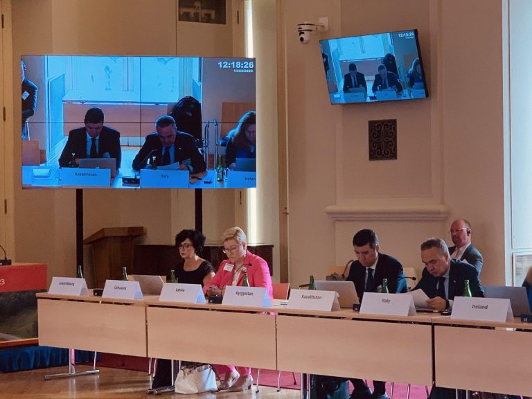 Foro Praga 2023_Intervento Ambasciatore Stefano Baldi